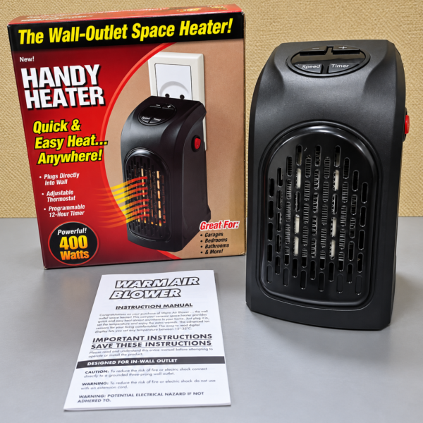 Calefactor de Pantalla LED Handy Heater