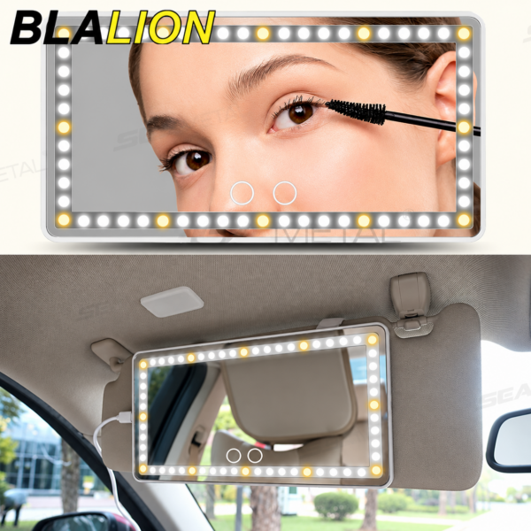 Espejo led ajustable para auto