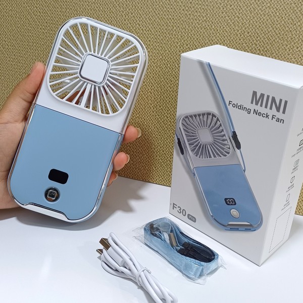Mini Ventilador de Cuello Plegable