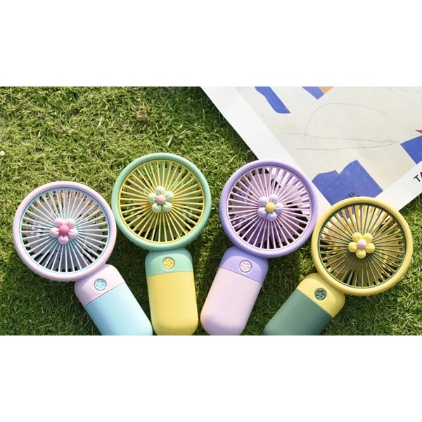 Mini Ventilador Portátil de Flor