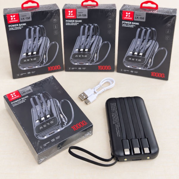 Power Bank LK-158- 10 000 MAH