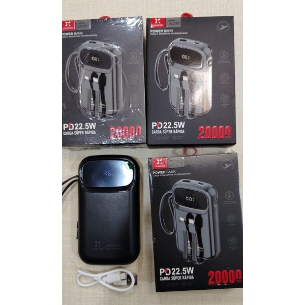 Power bank  LK- 277 - 20 000 MAH